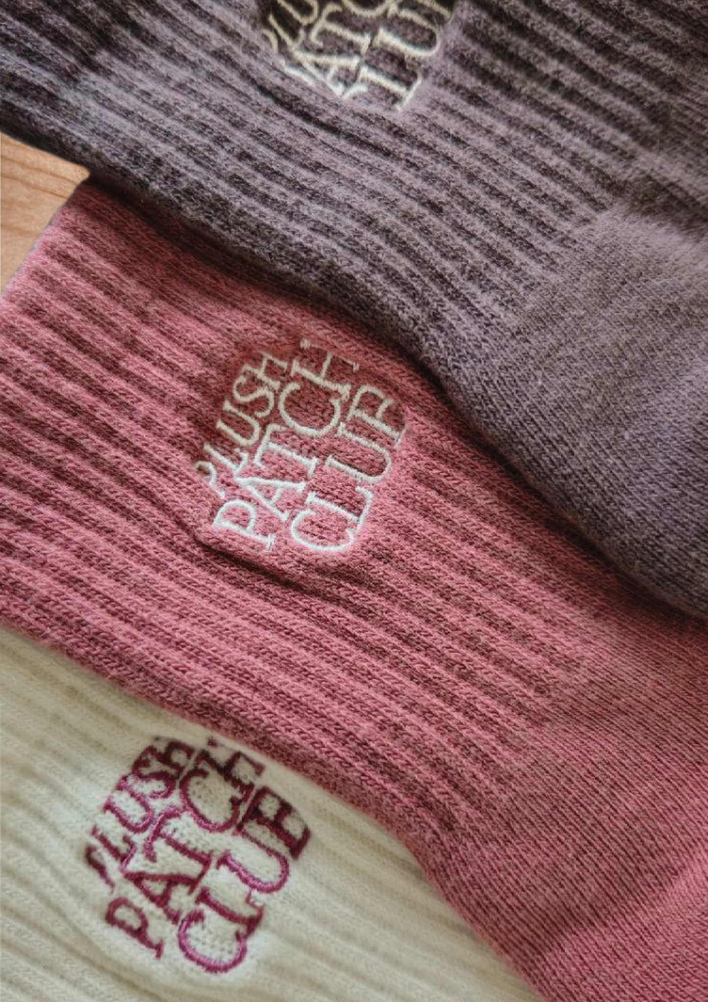 Plush Patch Club Grip Socks