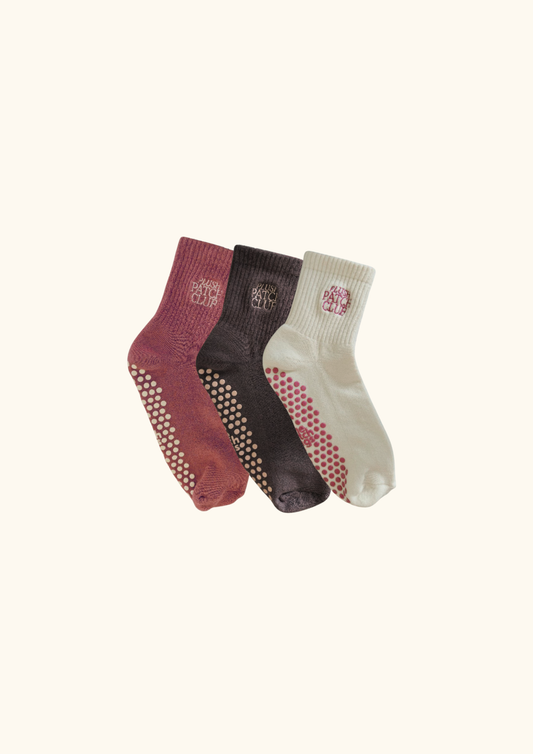 Plush Patch Club Grip Socks
