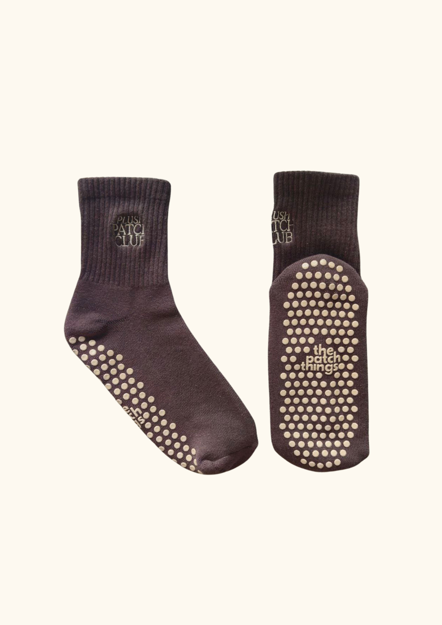 Plush Patch Club Grip Socks