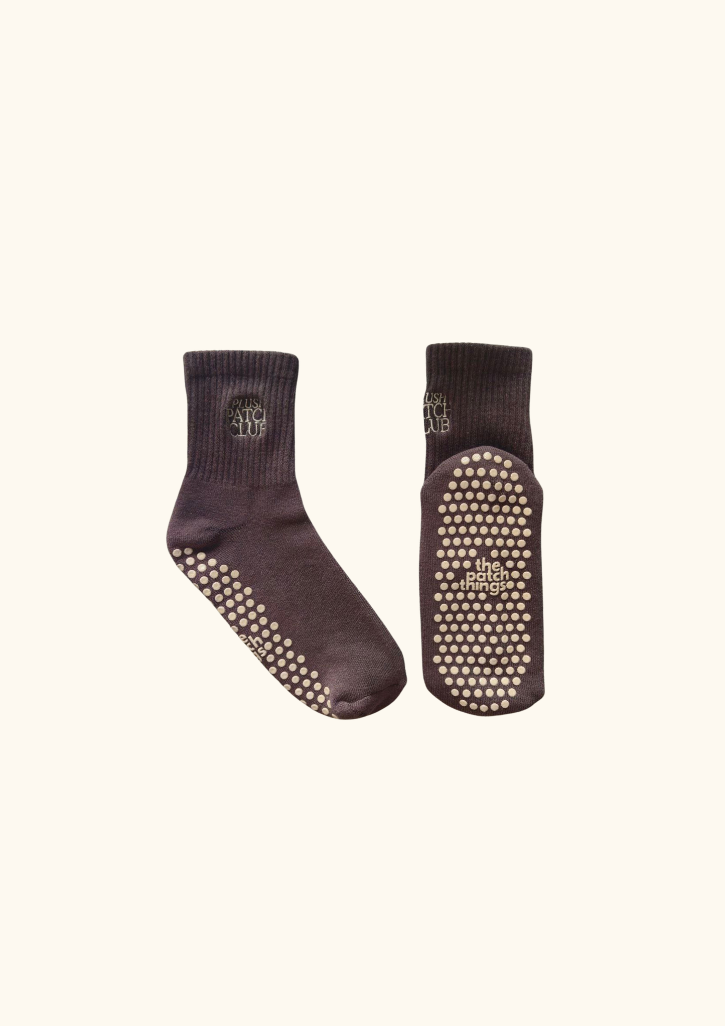 Plush Patch Club Grip Socks
