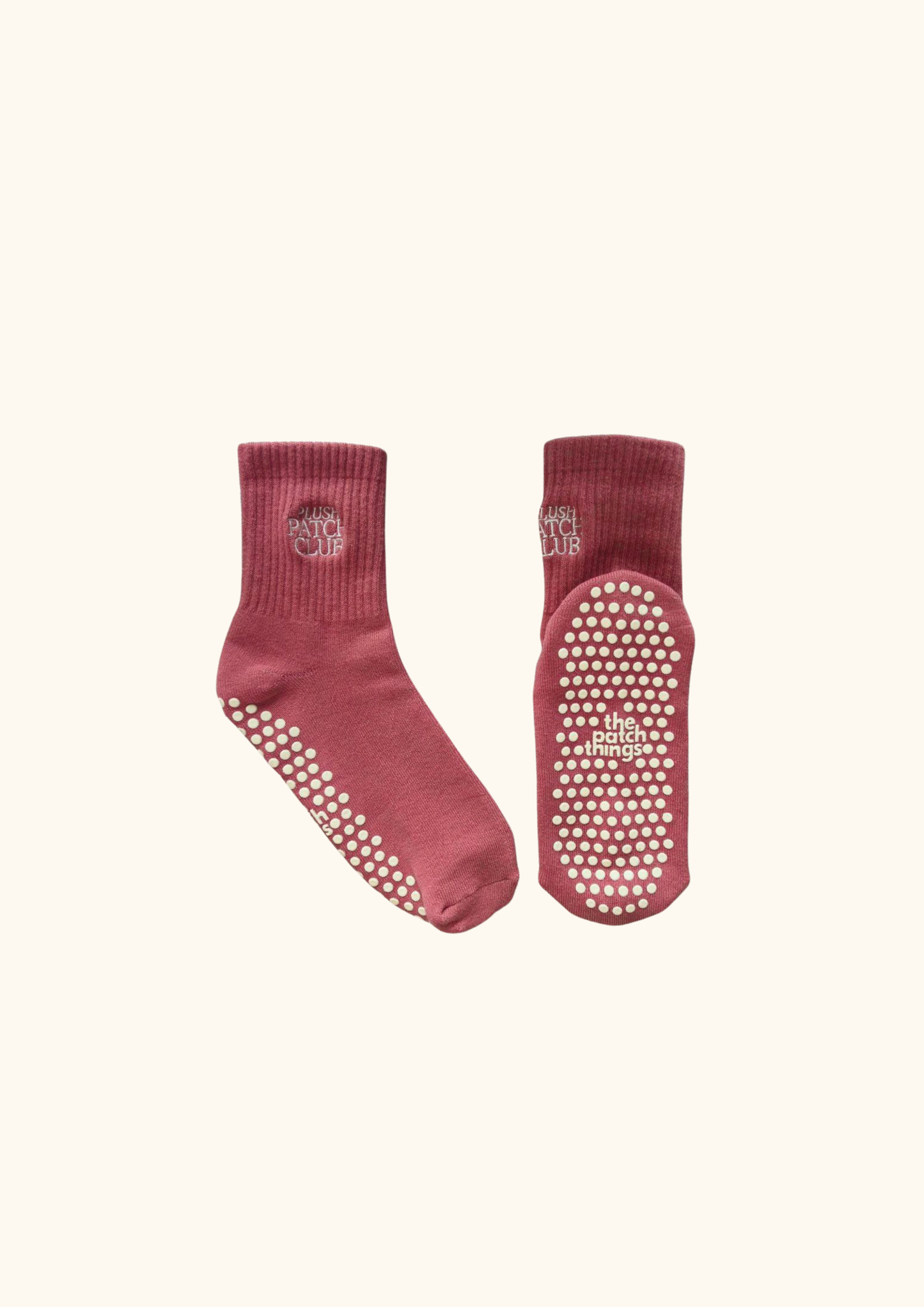 Plush Patch Club Grip Socks